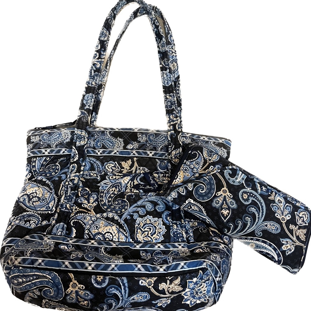 Vera Bradley purse and matching wallet